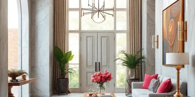 Step into Elegance: Transforming Your Entryway with Stunning Marble Flooring