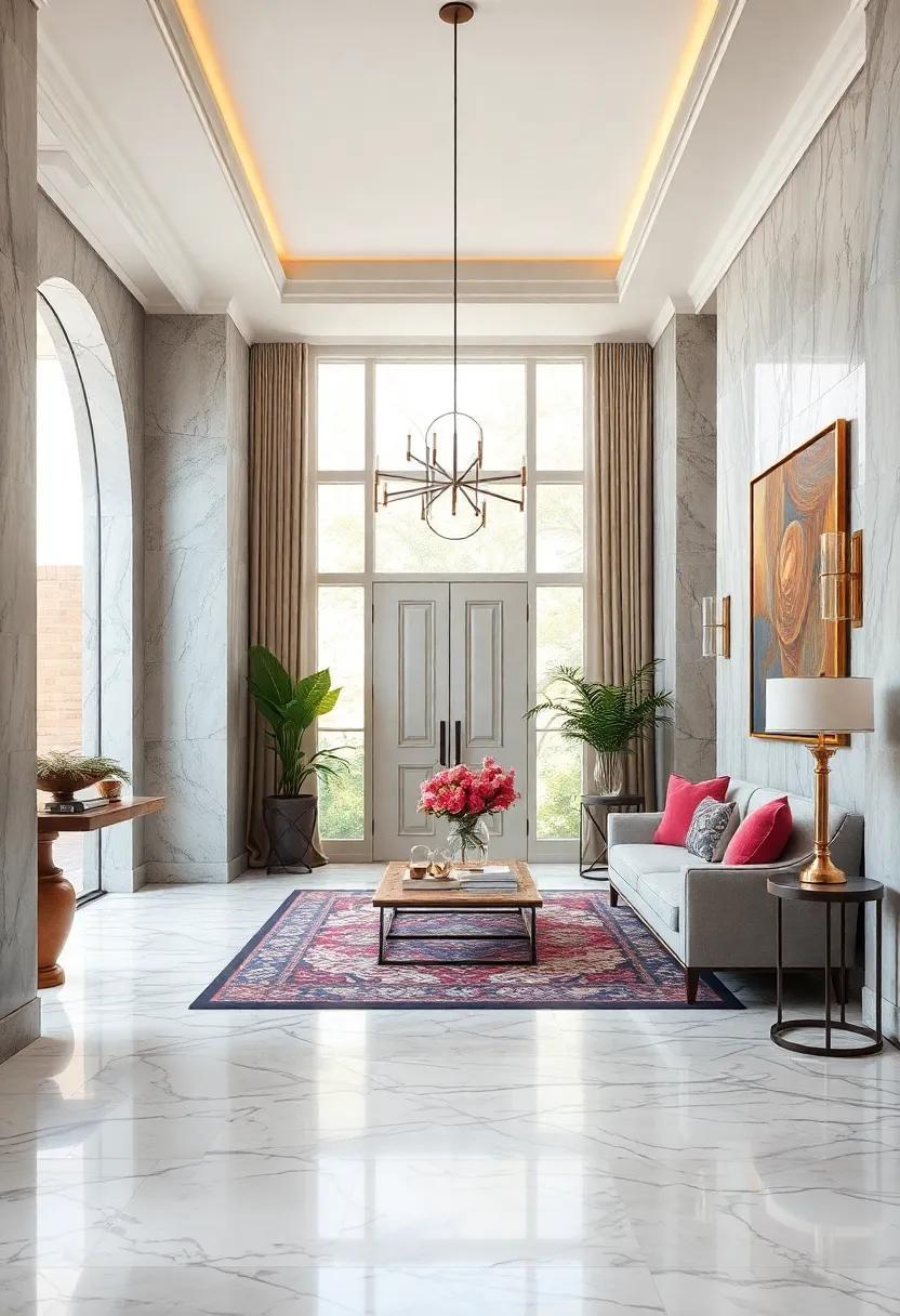 Step into Elegance: Transforming Your Entryway with Stunning Marble Flooring