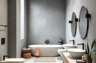 Creating Calm: Embracing Monochrome Zen in Bathroom Design for Serenity and Style