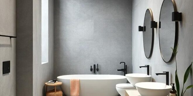 Creating Calm: Embracing Monochrome Zen in Bathroom Design for Serenity and Style