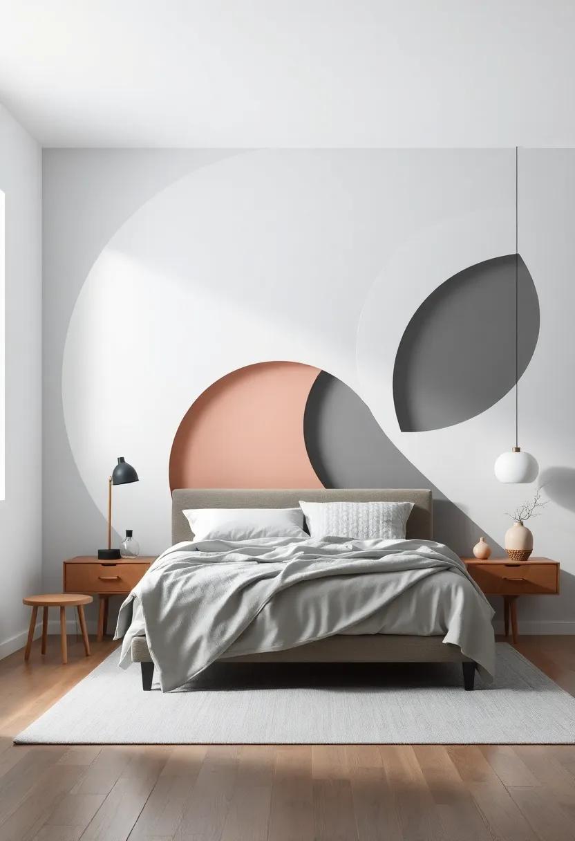 Geometric wonders: Add depth and intrigue with geometric shapes that play ⁤with​ perception and draw‌ the ​eye​ across the‍ room