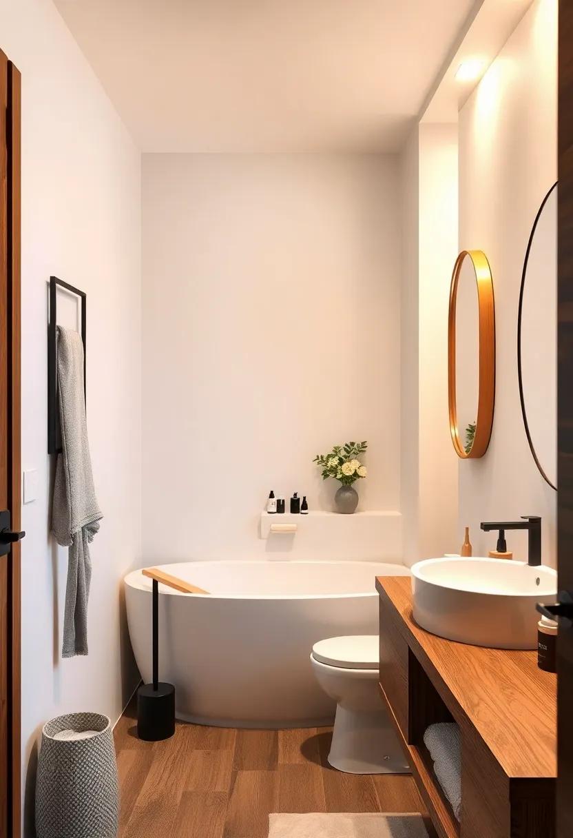 Essential Oil Diffuser: Enjoy aromatherapy in your bathroom with an⁢ elegant​ diffuser that elevates⁢ your self-care routines