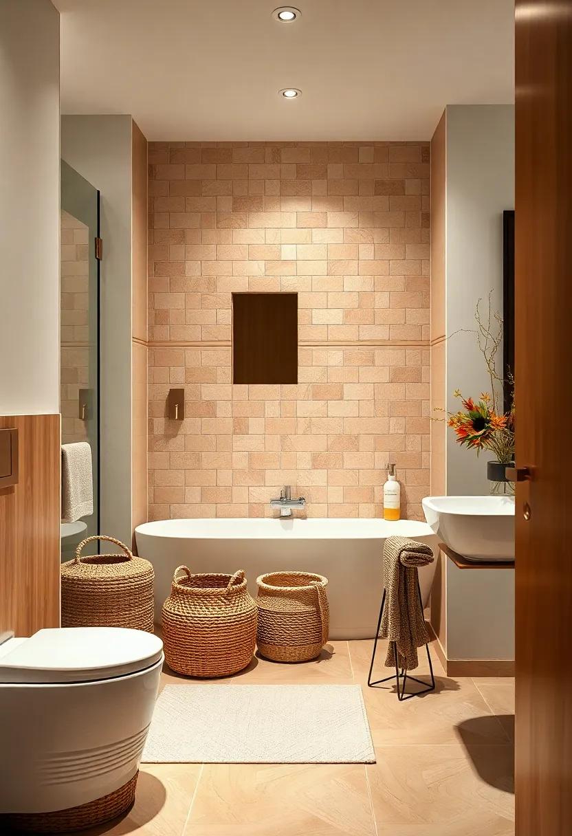 Minimalist​ Storage Solutions: Utilize‍ stylish baskets and ⁣bins‍ to keep toiletries organized and out‌ of sight‍ without ​sacrificing‌ aesthetics