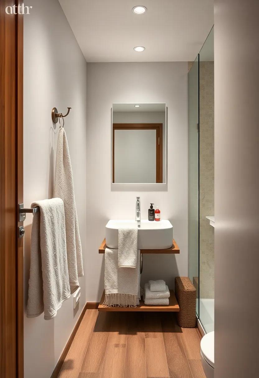 Towels Rack or Hooks: Stylish towel⁢ racks or hooks ensure your beautiful⁤ towels⁤ are easily⁣ accessible while enhancing your décor
