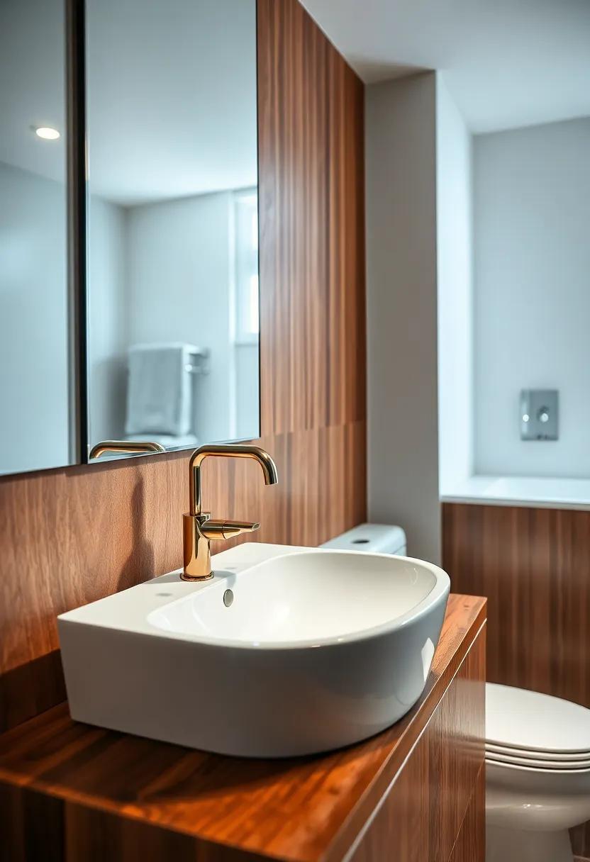 Upgraded Faucet⁤ Set: Modernizing‍ your ⁢faucet can instantly transform ⁣the look ​of your sink and add‍ a ‍touch ⁣of luxury