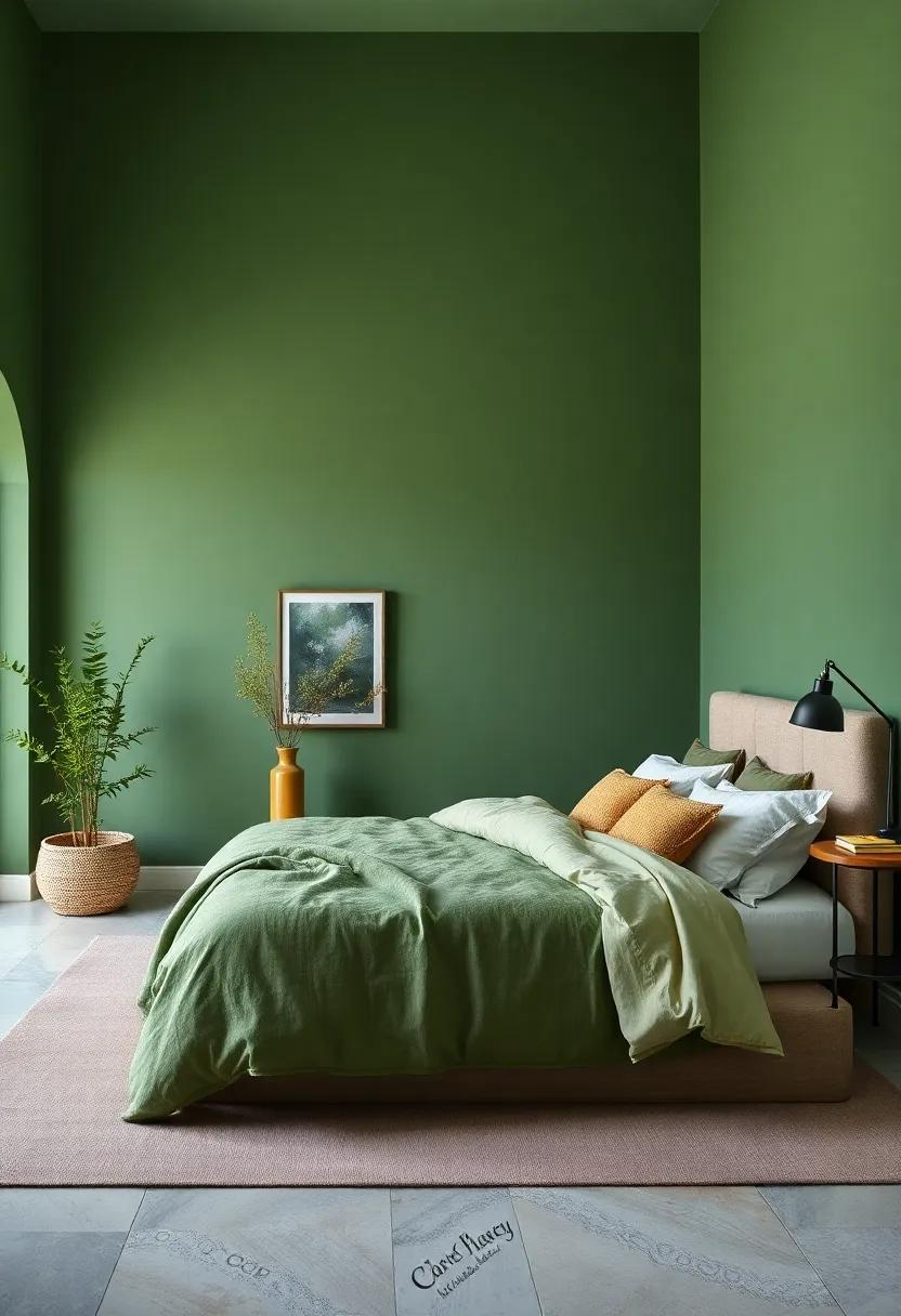 Forest Whisper: Capture the⁢ essence of a ​peaceful forest with deep forest green, bringing a sense of serenity and coziness to intimate spaces