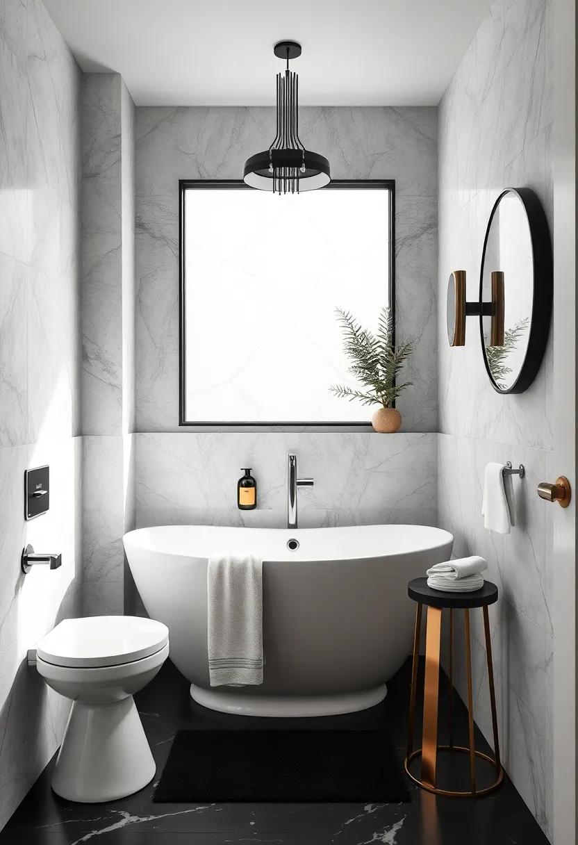 Enhancing Elegance with Gold or silver Accents‍ in Black-and-White