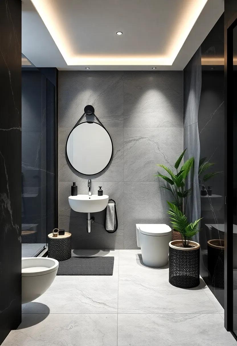 Integrating ⁤greenery for ‍a Fresh Twist⁤ on ‍Monochrome Décor
