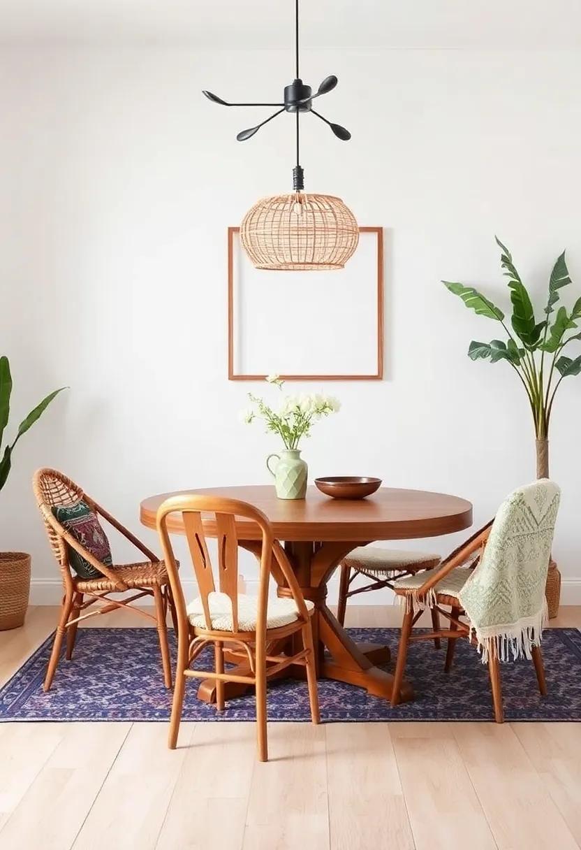 Upcycled Furniture: Embrace sustainability‍ by upcycling furniture with fresh paint or new ‌fabrics, giving old pieces new life in a boho setting