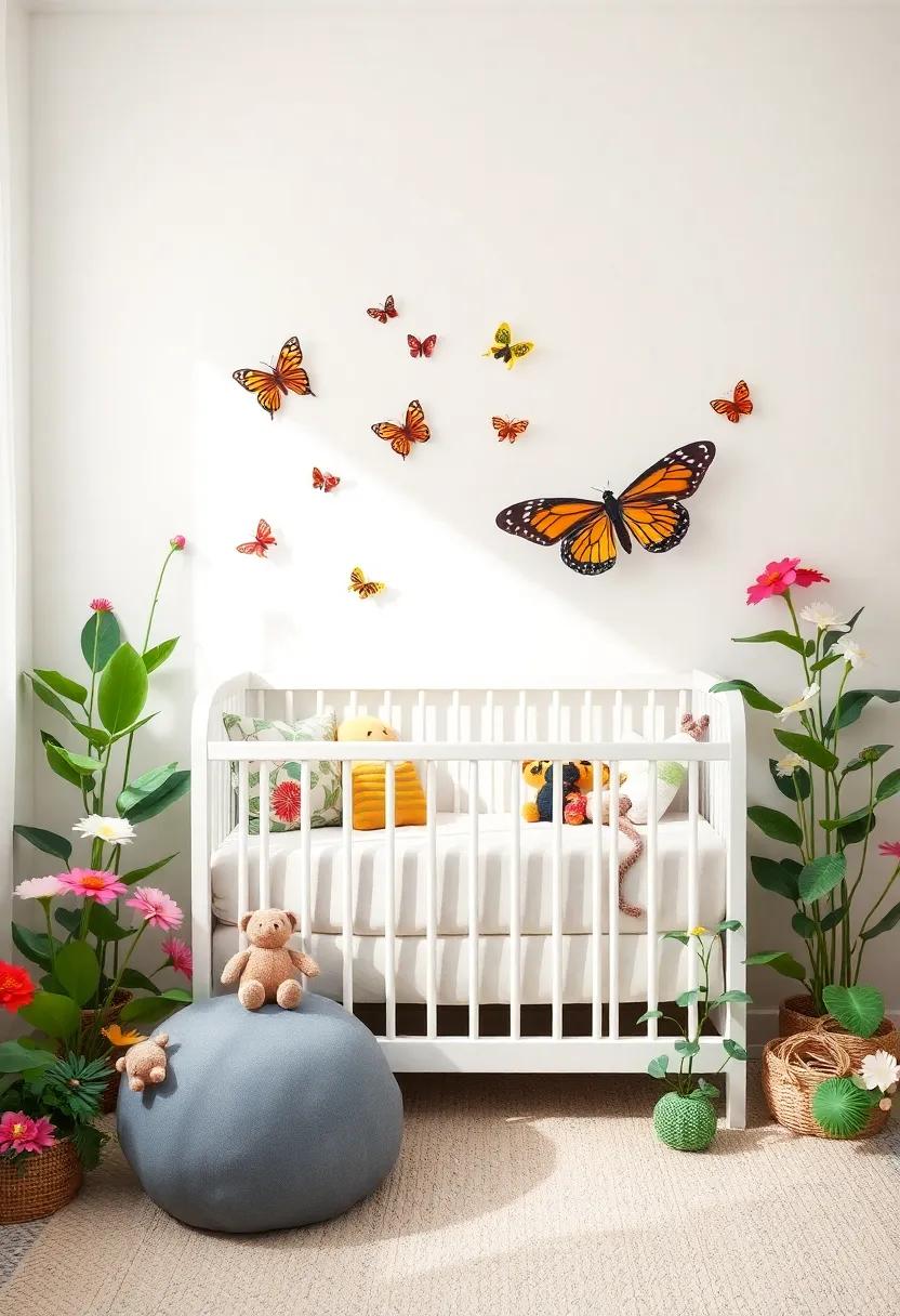 Garden of Dreams: Design a floral sanctuary with plush ​bugs ⁢and ⁣butterflies tucked ⁣among flower-themed decor,nurturing a love for nature