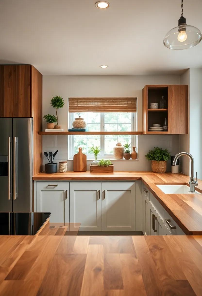 Compatible with Various Kitchen Appliances: ⁤Butcher block pairs well with almost any kitchen appliance, ⁣enhancing overall design⁤ cohesion