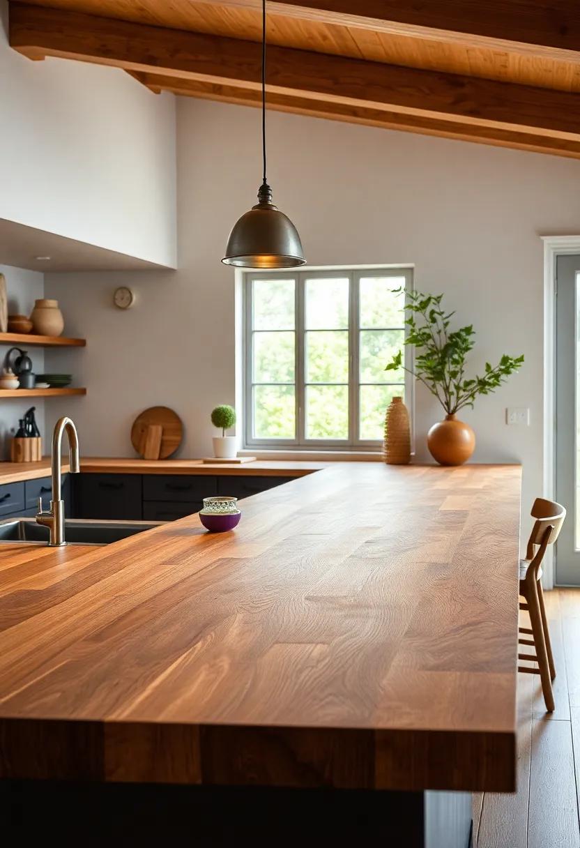 versatile⁢ Use Beyond‍ Kitchen: Butcher‍ block counters can⁤ also⁣ be ideal for home bars,crafts,or even as ‍unique accent tables