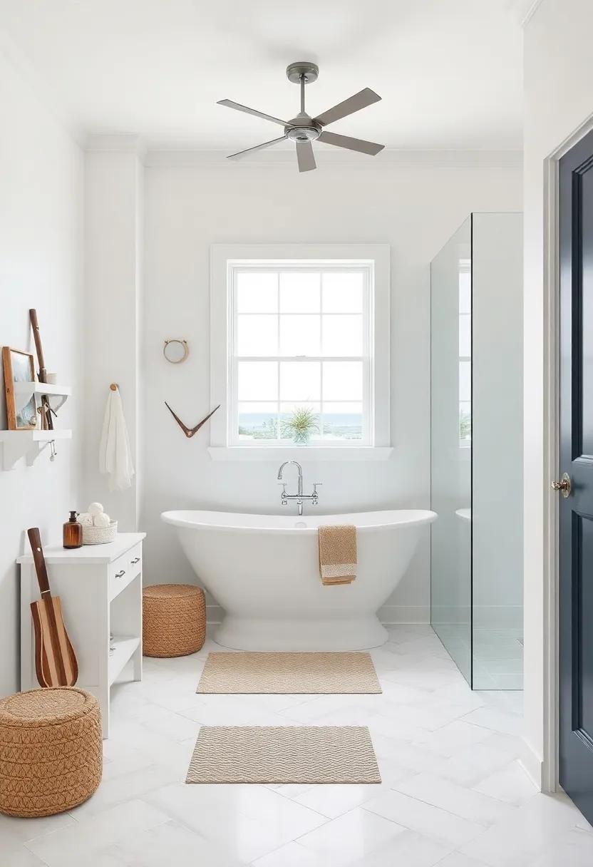 Vintage Coastal Finds: Incorporate⁢ vintage decor pieces like nautical maps or antique fishing gear​ for ‍added ⁢character