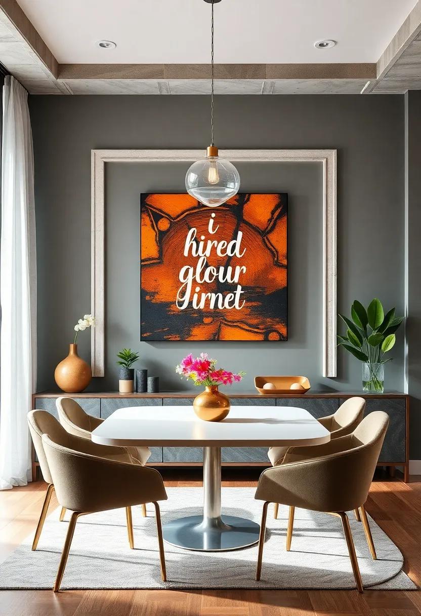 Quirky Wall Decals: Utilize removable decals to add playful elements or quotes that⁢ capture your style without committing to permanent‍ changes