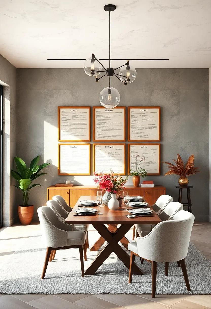 Frame Your Favorite⁢ Recipes: Collect your favorite recipes ‍and frame them as art pieces, merging inspiration ‍and decoration while sparking culinary creativity