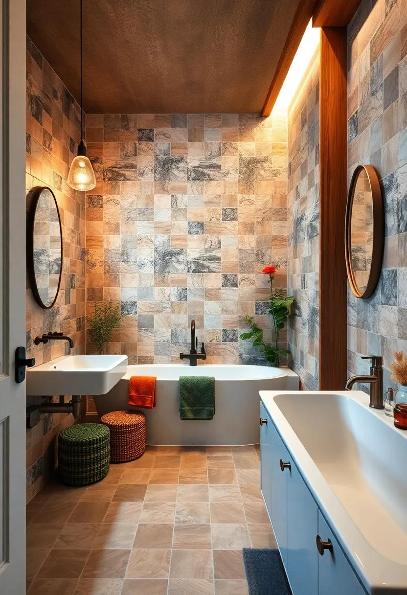 Crafting ‍a Spa-Like Experience⁤ with Vintage Tiles and Lighting
