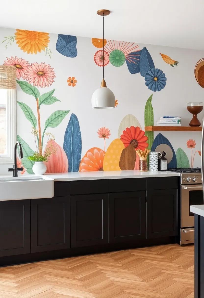 Artistic murals:⁣ Consider commissioning a mural ⁢or using removable ‌wallpaper with a⁢ unique design to create​ a dramatic focal ‍point