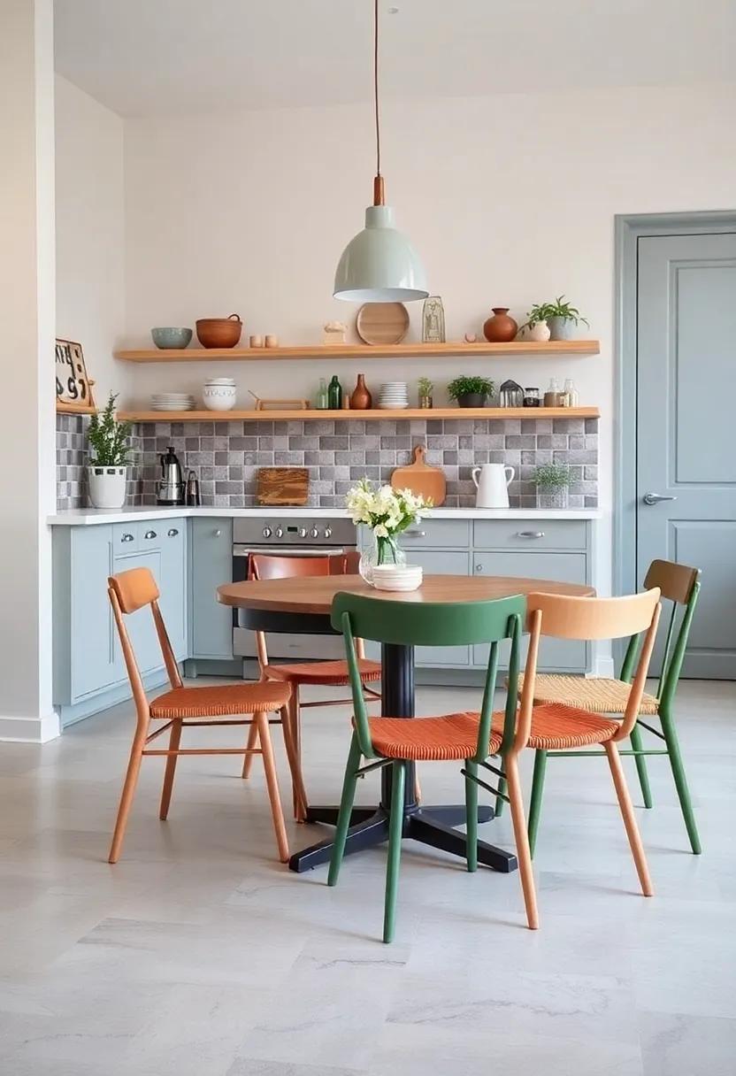Mismatched⁢ furniture: Combine ‌diverse⁢ styles of chairs and tables ⁢to ​create a ⁣relaxed atmosphere reminiscent of a cozy café