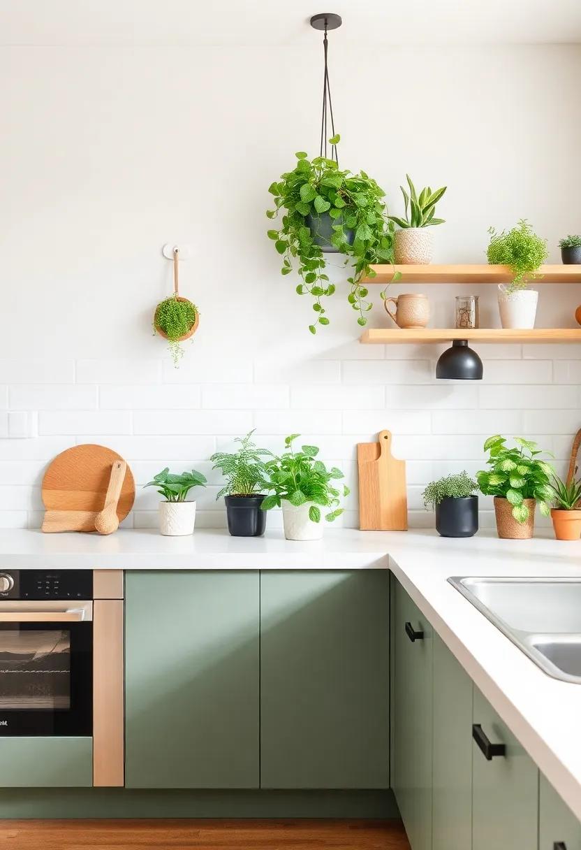 Plants​ and herbs: bring the outdoors in with potted ‍plants or ⁤a small herb garden, enhancing both aesthetics ‌and functionality