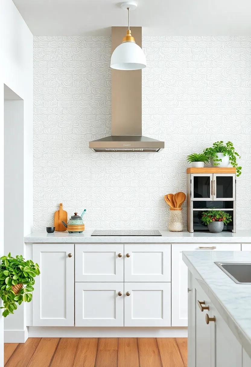 Textured walls: Consider adding beadboard, ‍shiplap, or wallpaper‍ with an⁢ interesting pattern to elevate‌ your kitchen’s visual‌ appeal