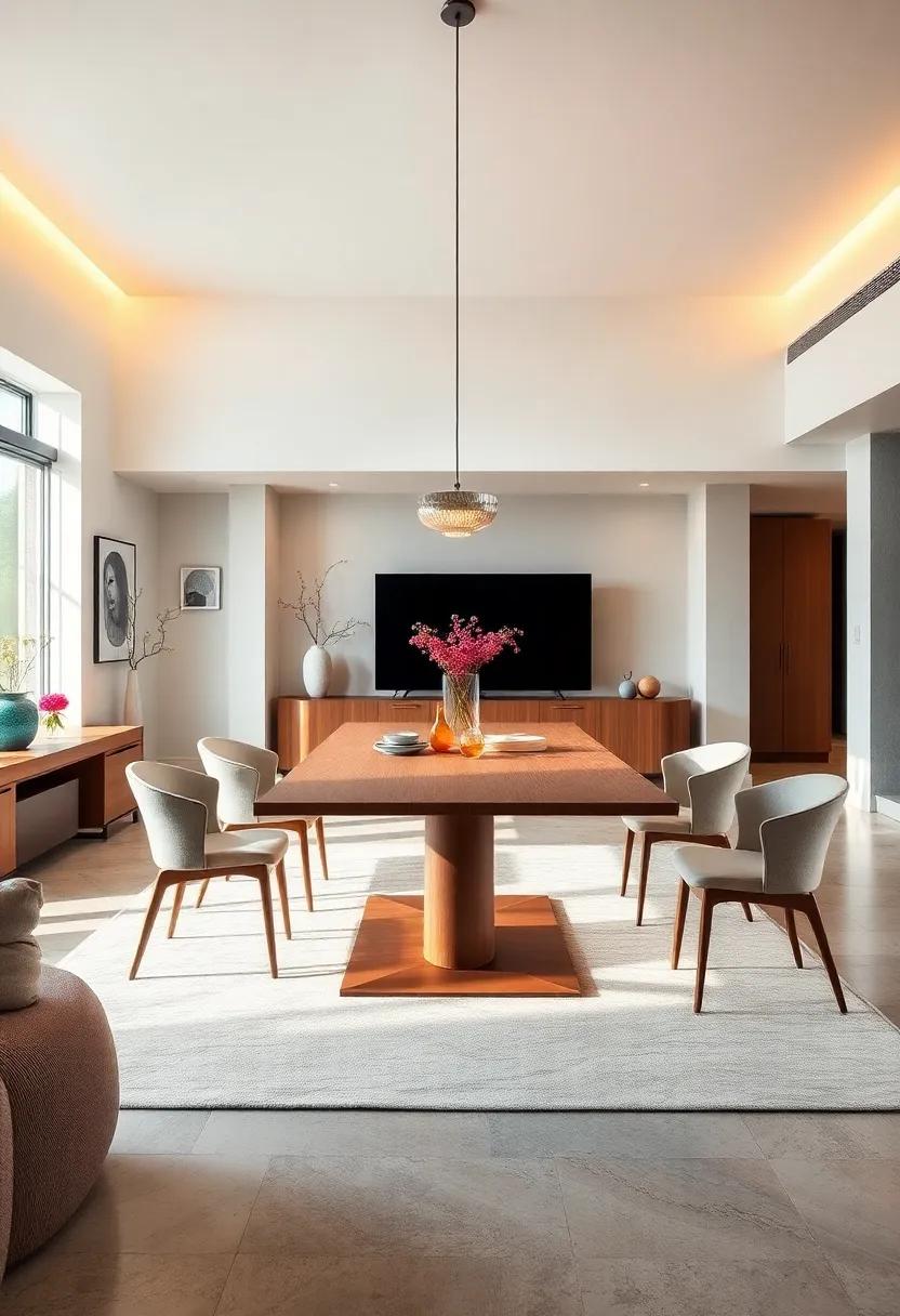 The Flip-top Wonder: Featuring a unique flip-top mechanism, this table offers an​ intuitive way to extend your dining space with minimal effort