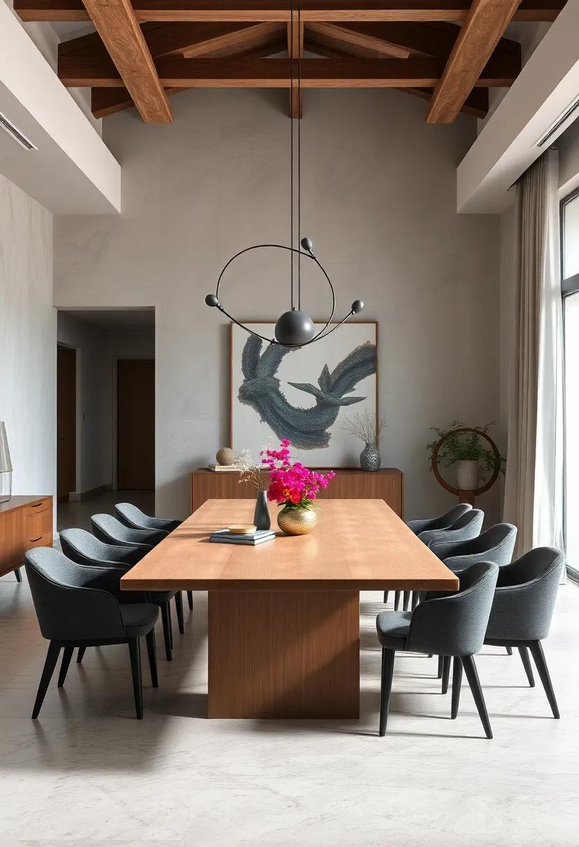 The Modern Minimalist: Embrace ⁣simplicity with‌ a sleek,extendable table that seamlessly blends ‌into any decor while maximizing space and style