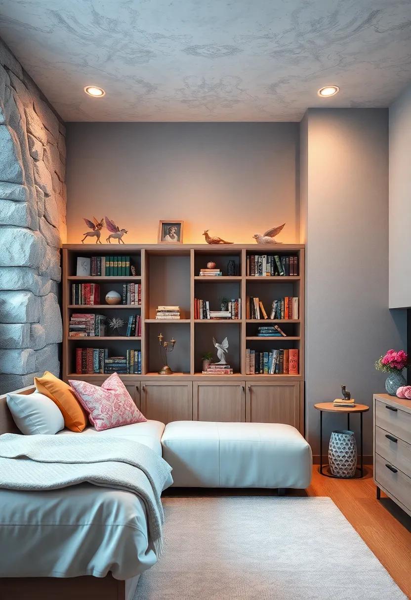 Enchanted Bookshelf: Display your​ favorite fantasy novels alongside decorative fairy figurines for a personalized story corner