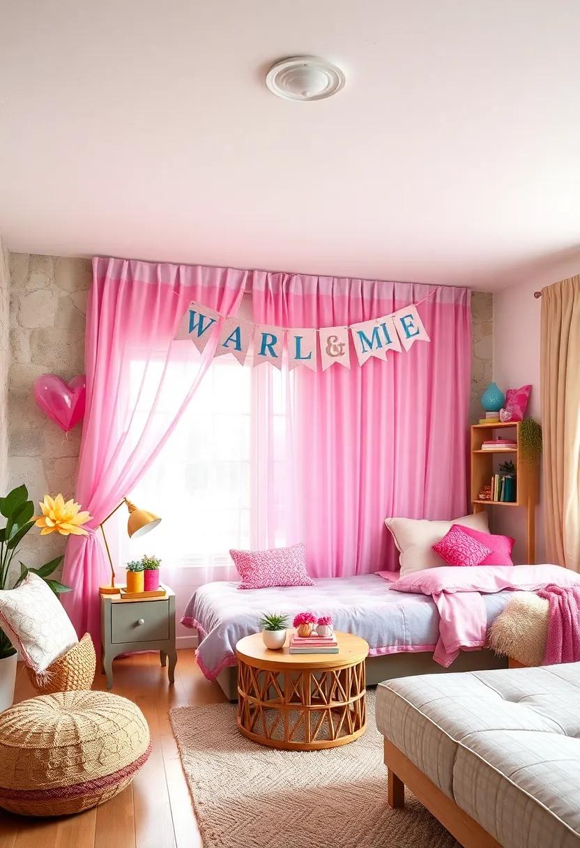 Personalized Name Banner: ‌create⁢ a custom fabric or paper banner featuring your name or a ‌fairy-inspired phrase ​for a unique touch