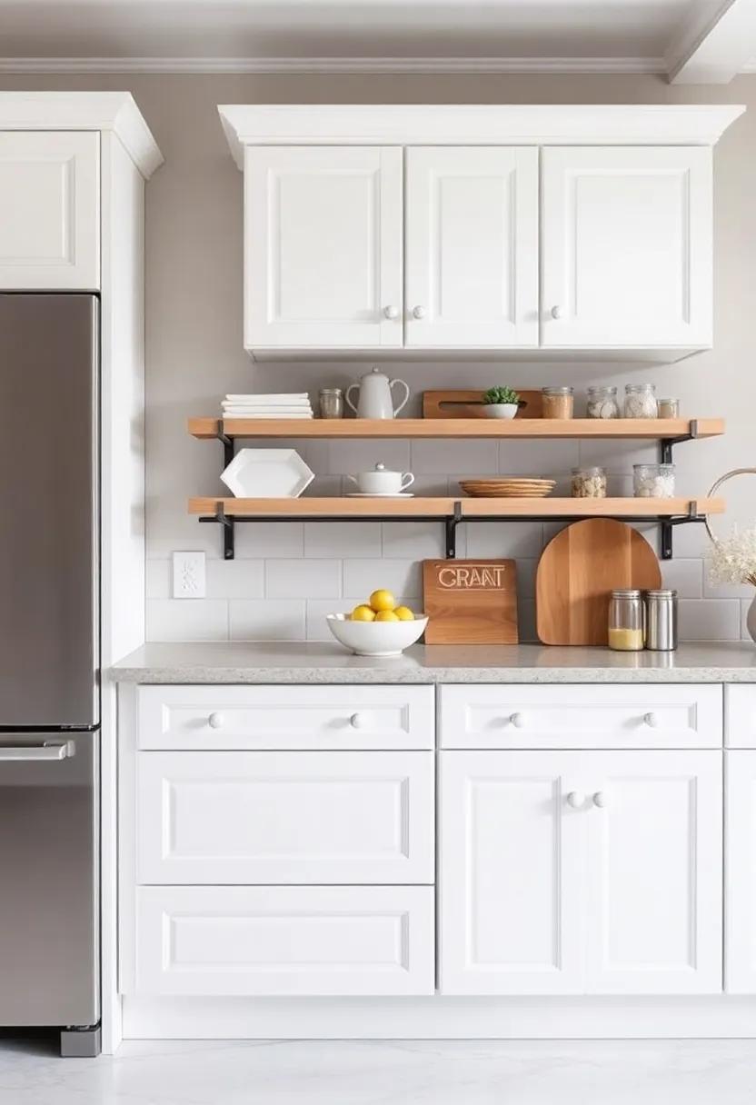 Charming Whites:​ Embrace Timeless Elegance with Classic Farmhouse Kitchen ⁤Cabinets