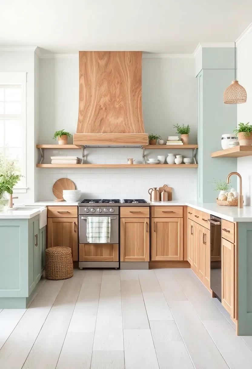 Coastal Inspirations: ⁣Light‌ Seafoam and Driftwood for a⁢ Beachy Feel