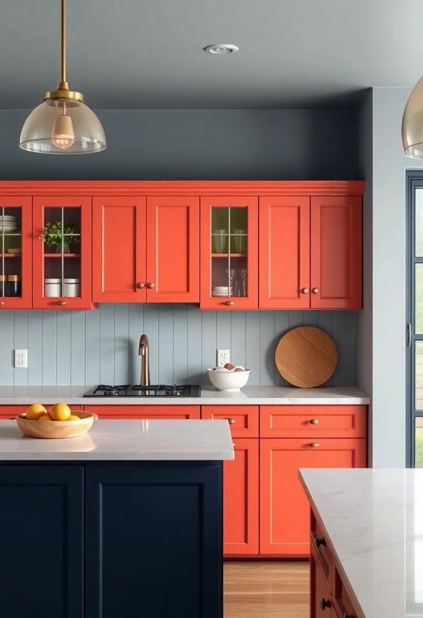 Two-Tone cabinetry: Creating Visual ⁣Interest with Complementary Color Pairings