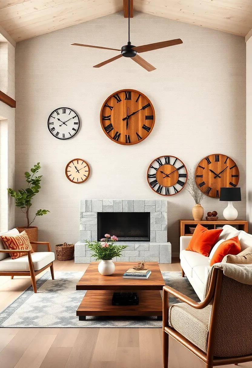 The Intersection‌ Of Minimalism And Rustic Design In clock ​Selection