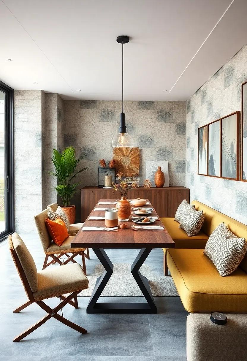 Layering ‌Textures and Patterns to Create a⁢ Cozy Dining Atmosphere