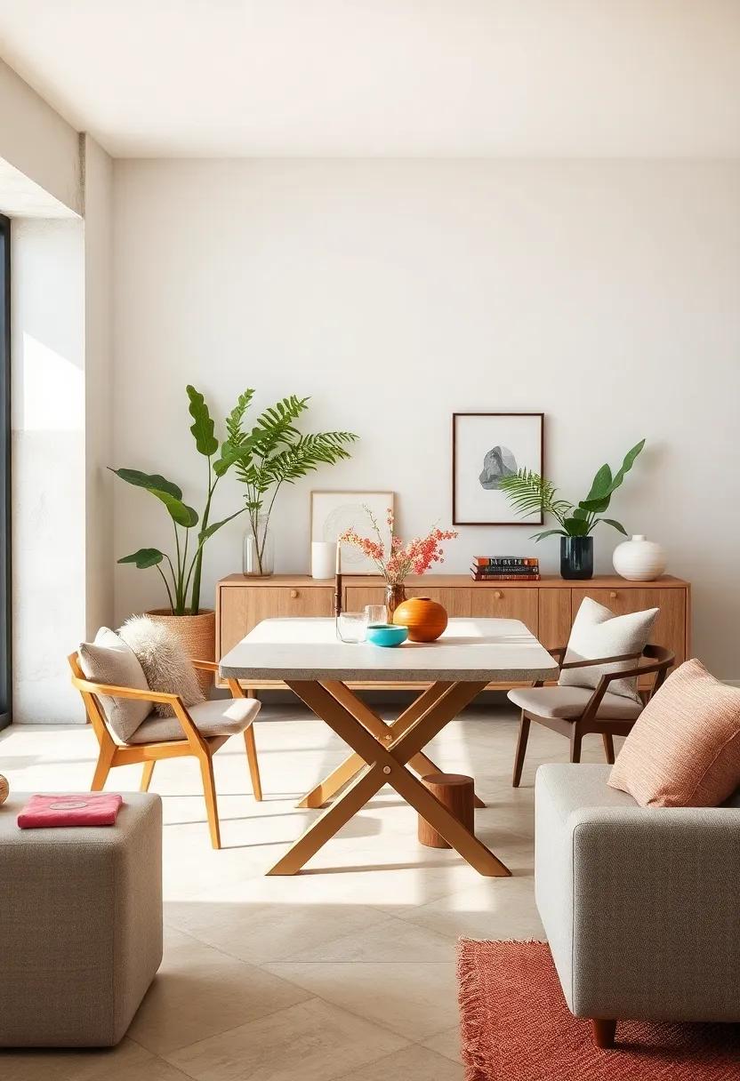 The Role of Color in Complementing Foldable Dining Tables
