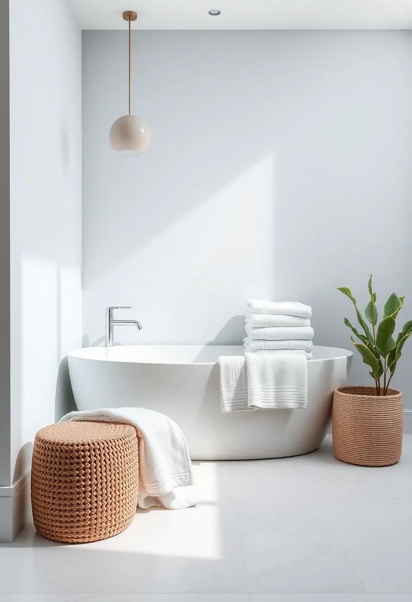 Luxurious Textiles: ⁤Invest in high-quality towels and linens to elevate⁣ the‌ tactile experience ⁢and ‍add an element⁣ of luxury to your space