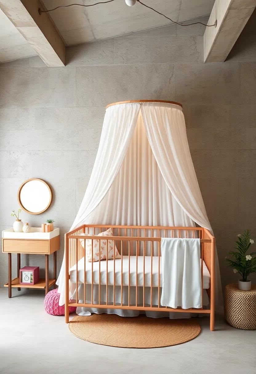 Creating a Dreamy Canopy Over the Crib for a Magical Touch