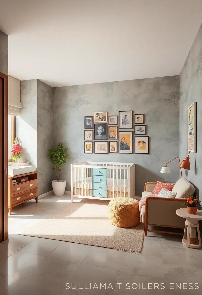 Curating ​a Gallery Wall of ​Memories to⁣ Enrich the‌ Nursery’s Character