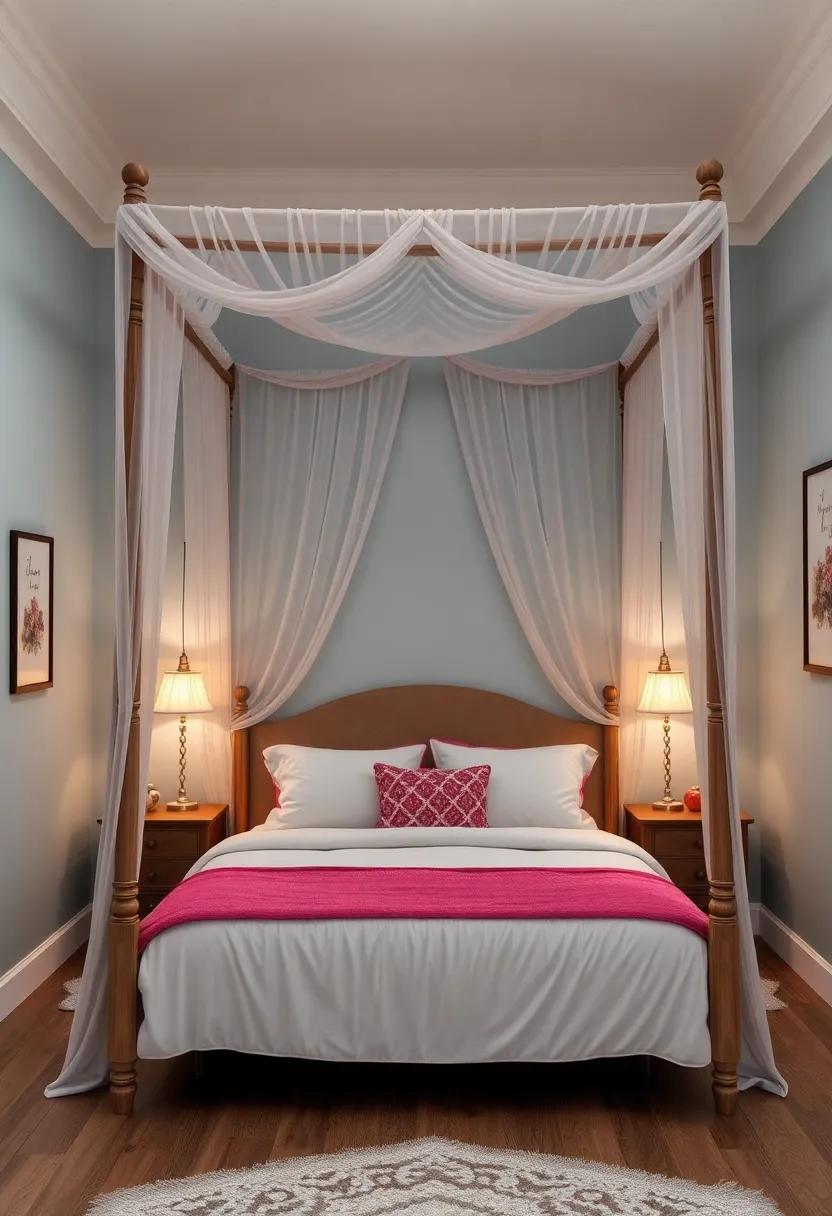 Enchanting​ Canopy Beds for a Cozy and Dreamy Experience