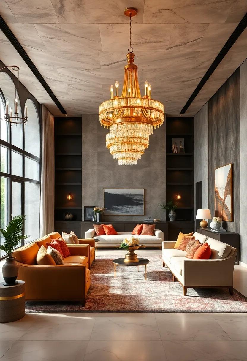 Cultural Inspirations:‍ Dive ⁤into global aesthetics with⁤ golden chandeliers that⁣ draw inspiration ​from various cultures, adding⁣ a worldly touch to your interiors
