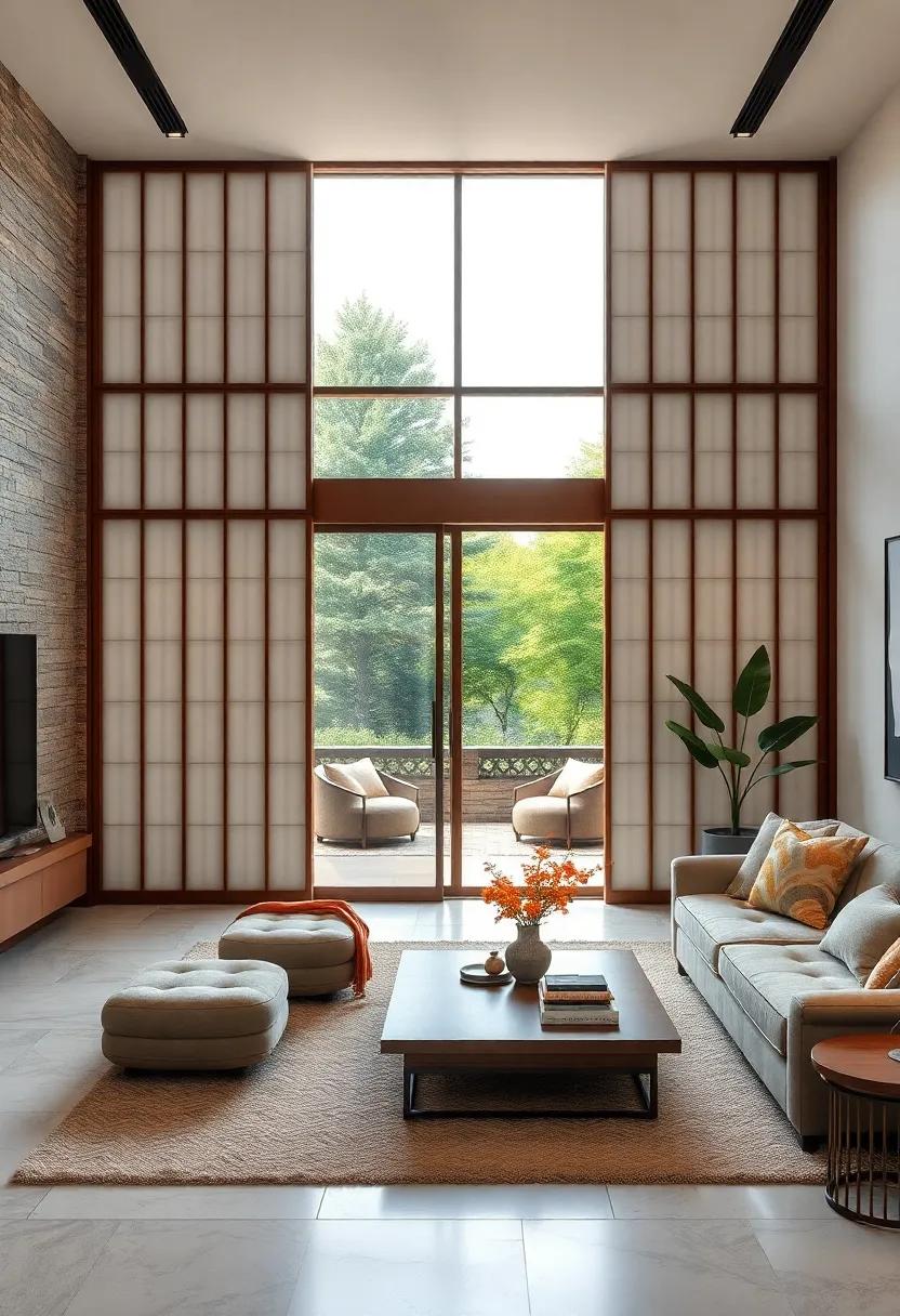 Nature-Inspired Designs: Incorporate frosted sliding⁤ doors ⁤with etched ⁤botanical patterns to bring‍ a⁢ touch ​of ⁢nature ⁣indoors while maintaining privacy