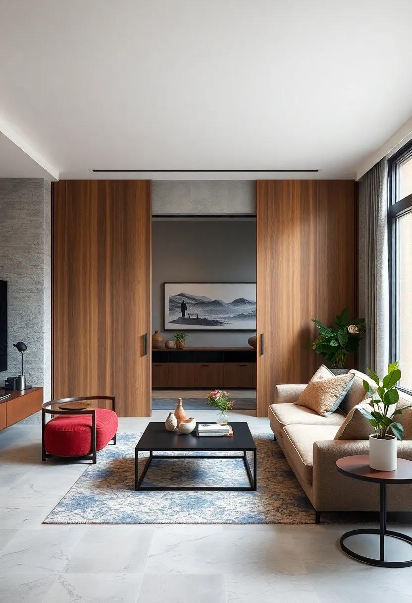 Open Shelving Units: Choose sliding doors that incorporate open shelving, allowing you to ⁤display⁤ decor while dividing the room⁢ with style and functionality