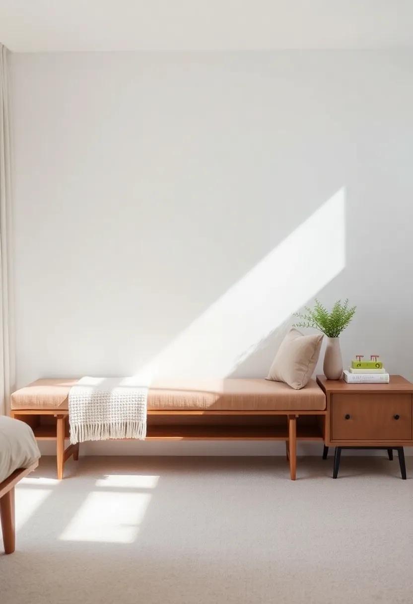 Dynamic Spaces: Reimagining Function in Small Bedrooms ⁣with Bench Solutions