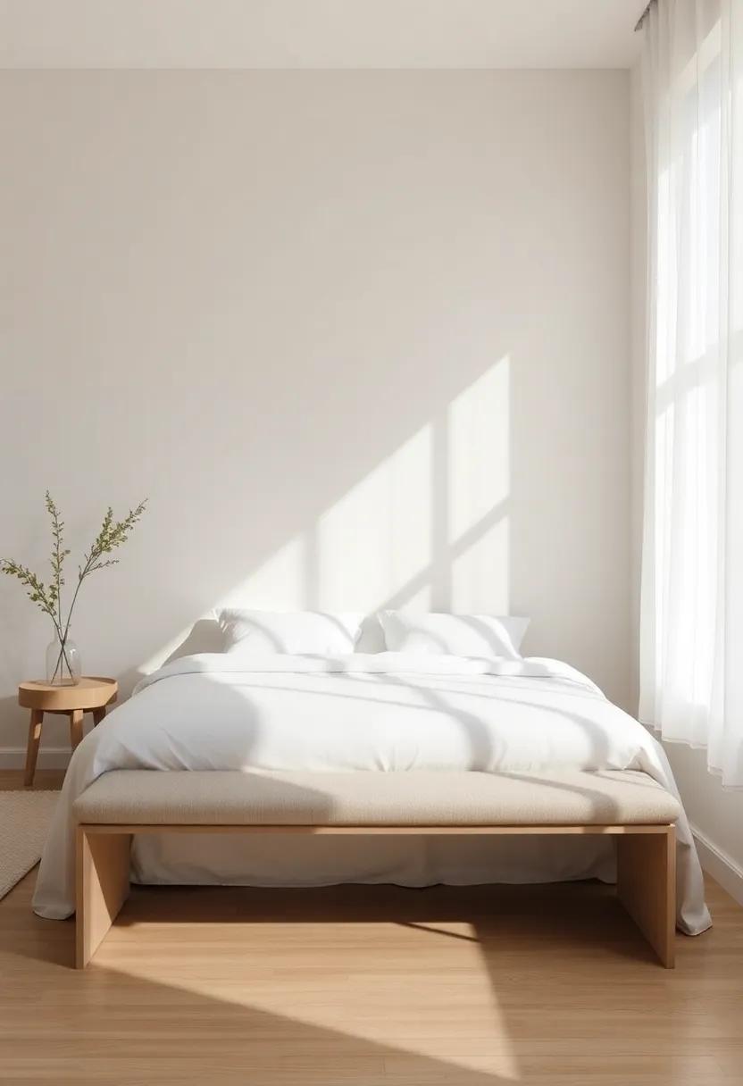 Serene Retreat: Designing a Relaxing Bedroom ⁤atmosphere with Bench Seating
