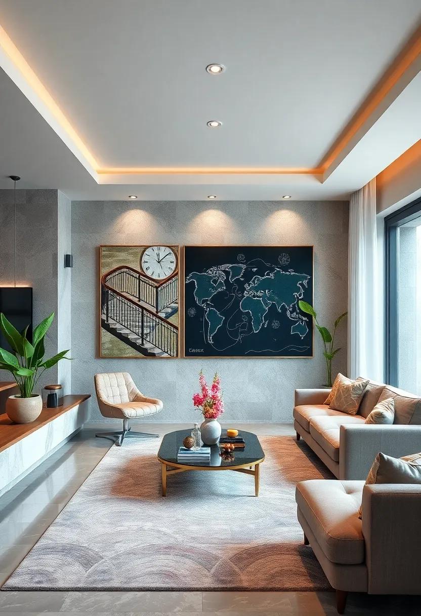 Interactive ​Art: Opt for⁢ interactive wall art that encourages engagement, such as chalkboard walls or magnetic art installations