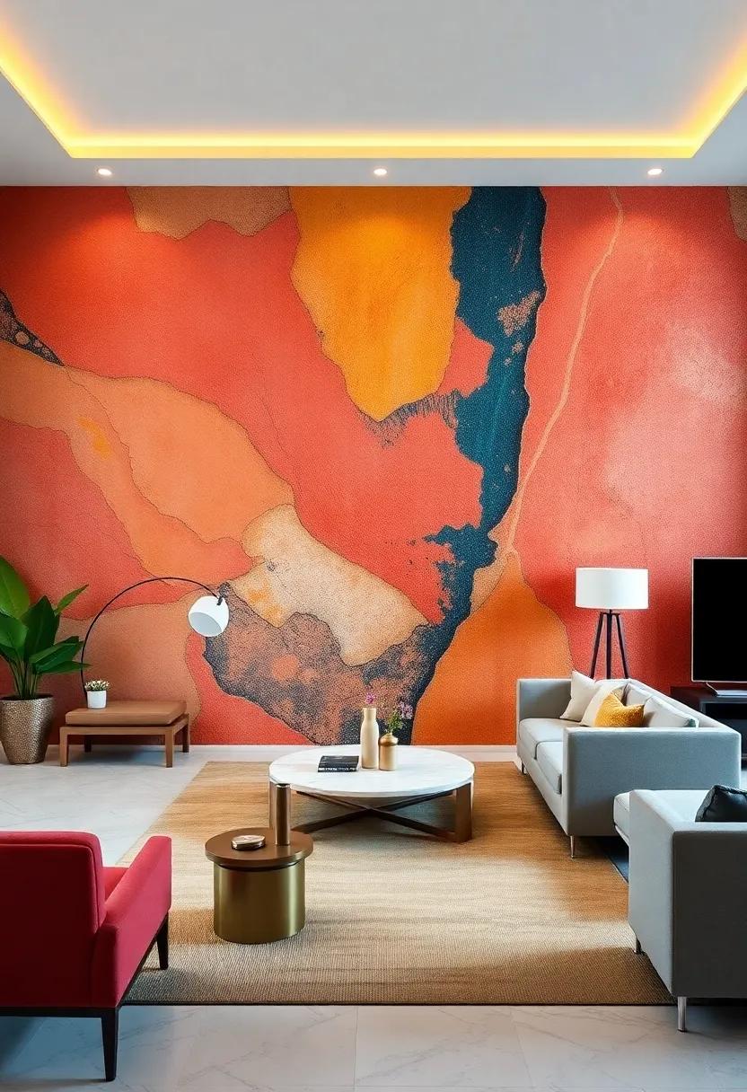 Statement Wall Murals: Transform an entire wall ⁤into a mesmerizing mural that ‍adds ​drama and visual interest to your space