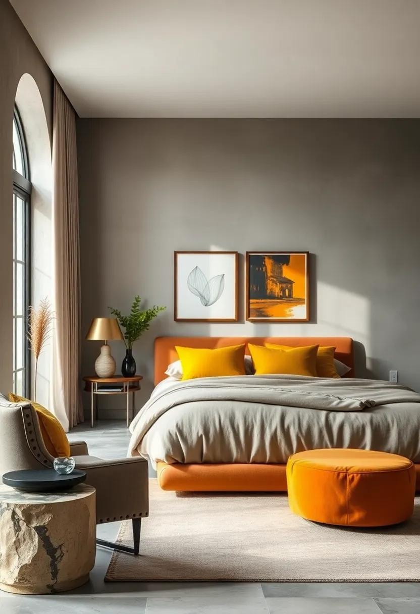 Accent Chairs: Pair a bold accent chair ⁣with understated‌ furniture to ‌create a focal point ⁤without overwhelming the‍ space
