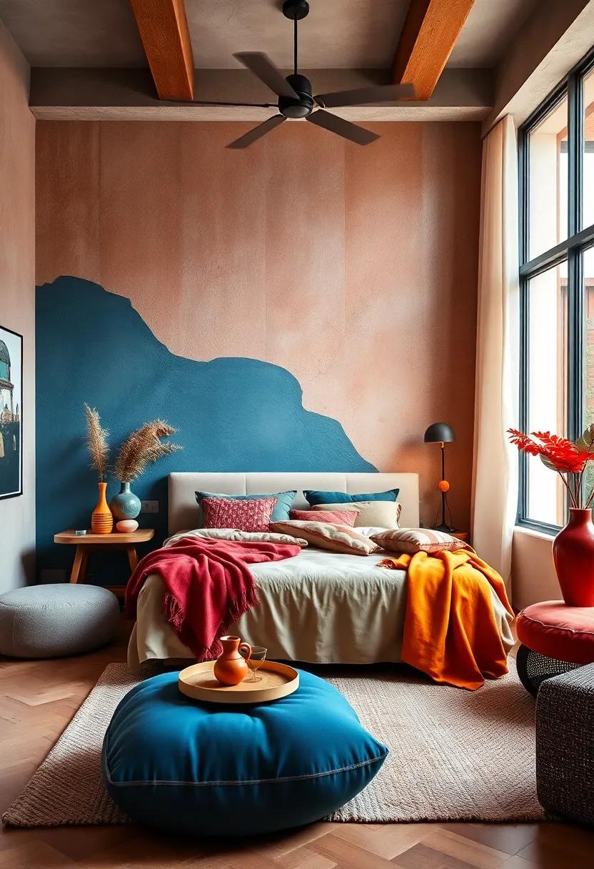 Color Pop⁤ Accessories: ‍Add small​ but ​impactful touches of⁣ bold ​colors through throws,​ vases, or knick-knacks to tie the room together