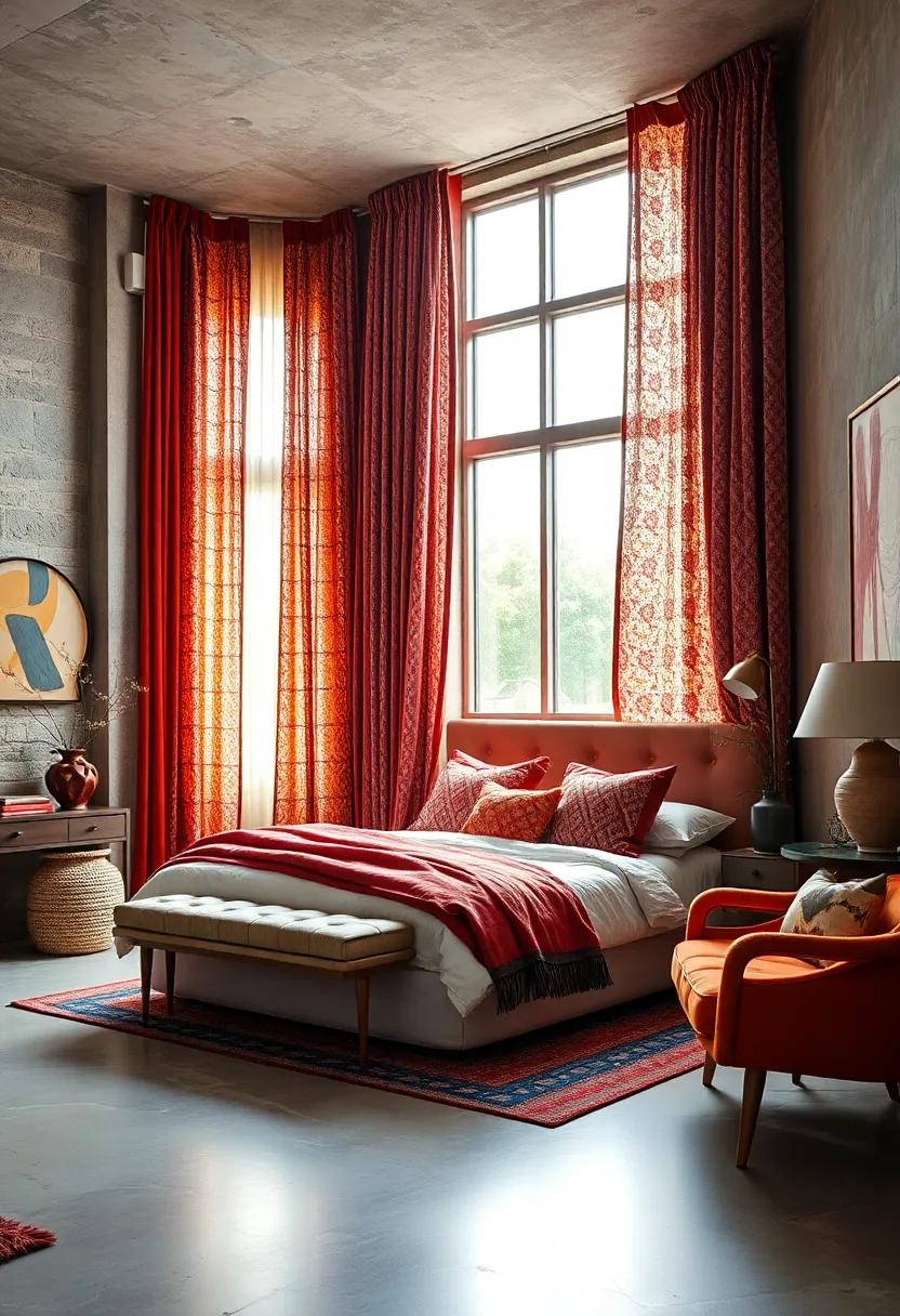 Colorful curtains: Choose vibrant,⁣ patterned fabrics to frame windows and add an ⁣extra⁢ layer ‍of visual interest