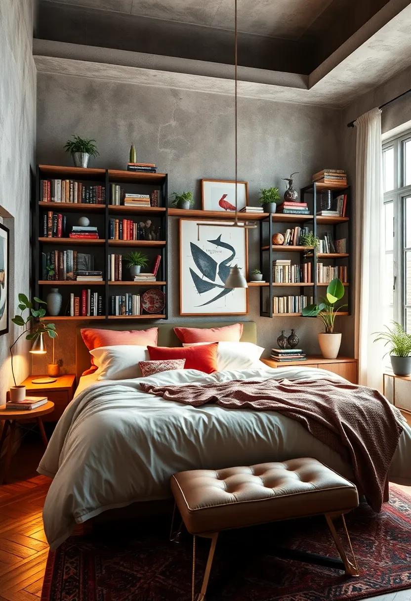 Curated Bookshelves: Fill your shelves‍ with ‌an eclectic ‌mix of books, ‌plants, and decorative ⁤objects⁤ to tell your story
