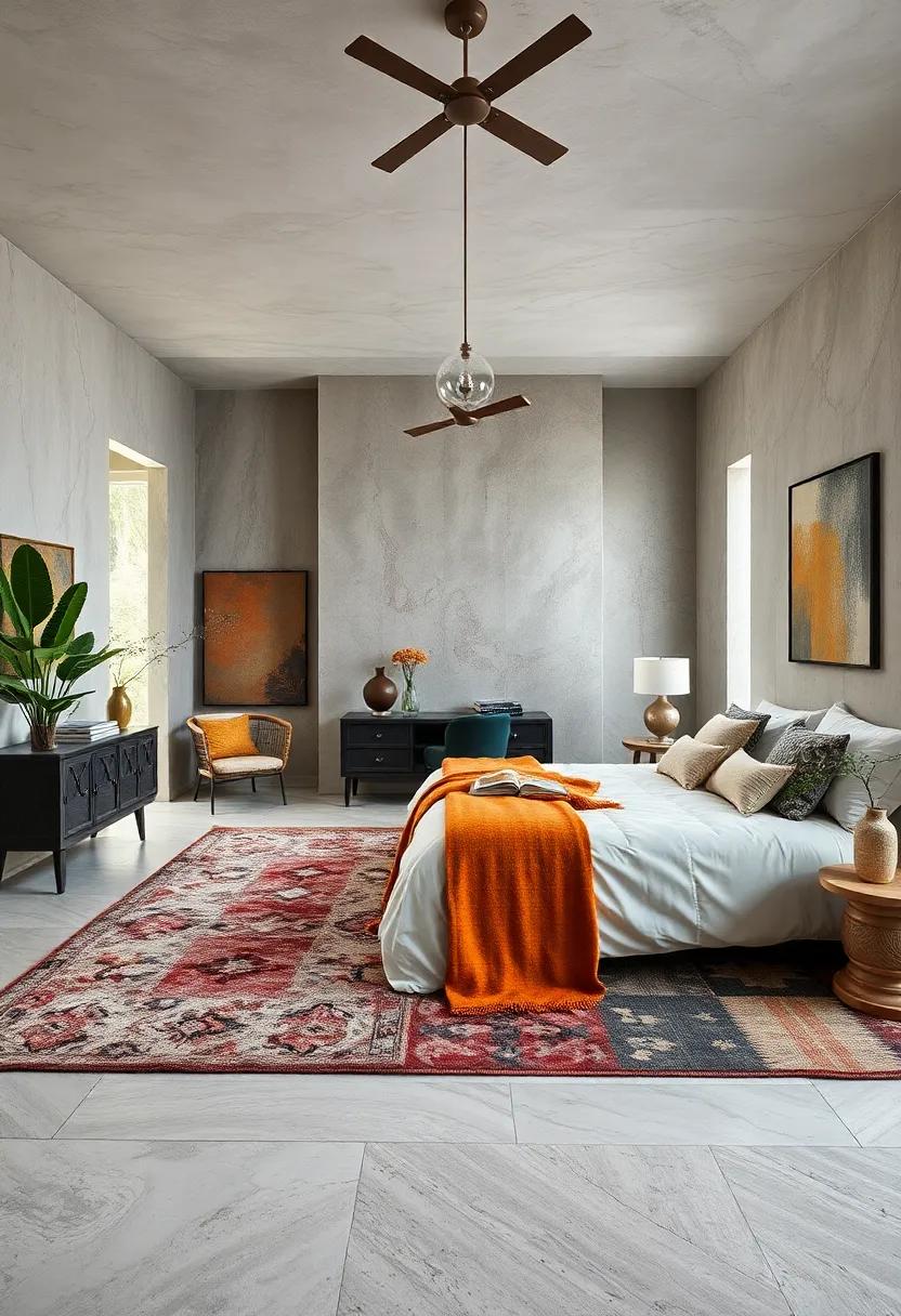 Layered Rugs: Combine different rugs to create depth,⁤ warmth, and unique focal ​points‌ underfoot